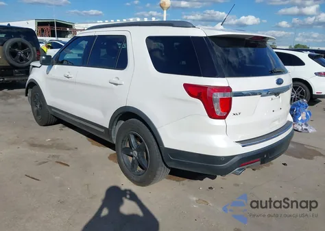 2018 Ford Explorer Xlt z USA, uszkodzony, nr VIN 1FM5K7D87JGC69562